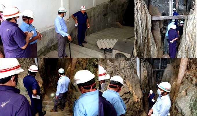 GM visited Singareni Stowing‌ Bunker..