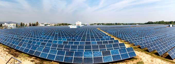 10 mw NTPC Solar Plant